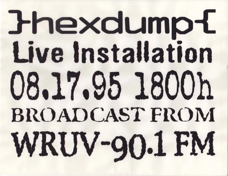 1995.08.17 Exposure Flyer
