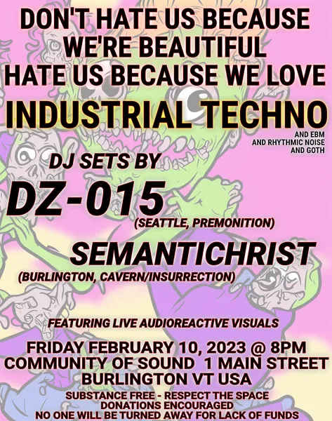 2023.02.10 Don’t Hate Flyer
