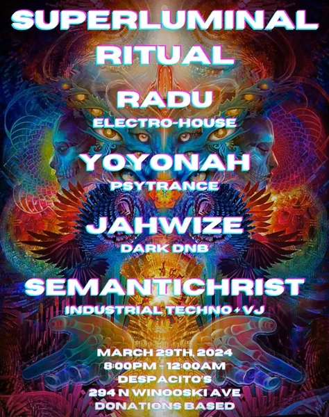 2024.03.29 Superluminal Ritual Flyer